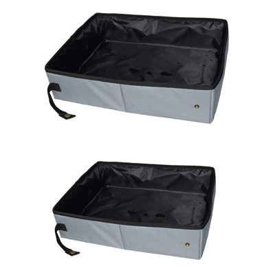Folding waterproof high - grade cat litter box - 0 - CJ