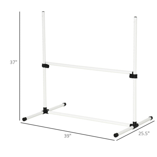 4 - piece Dog Agility Training Equipment With Height - adjustable Jumping Poles - 5 - CJ