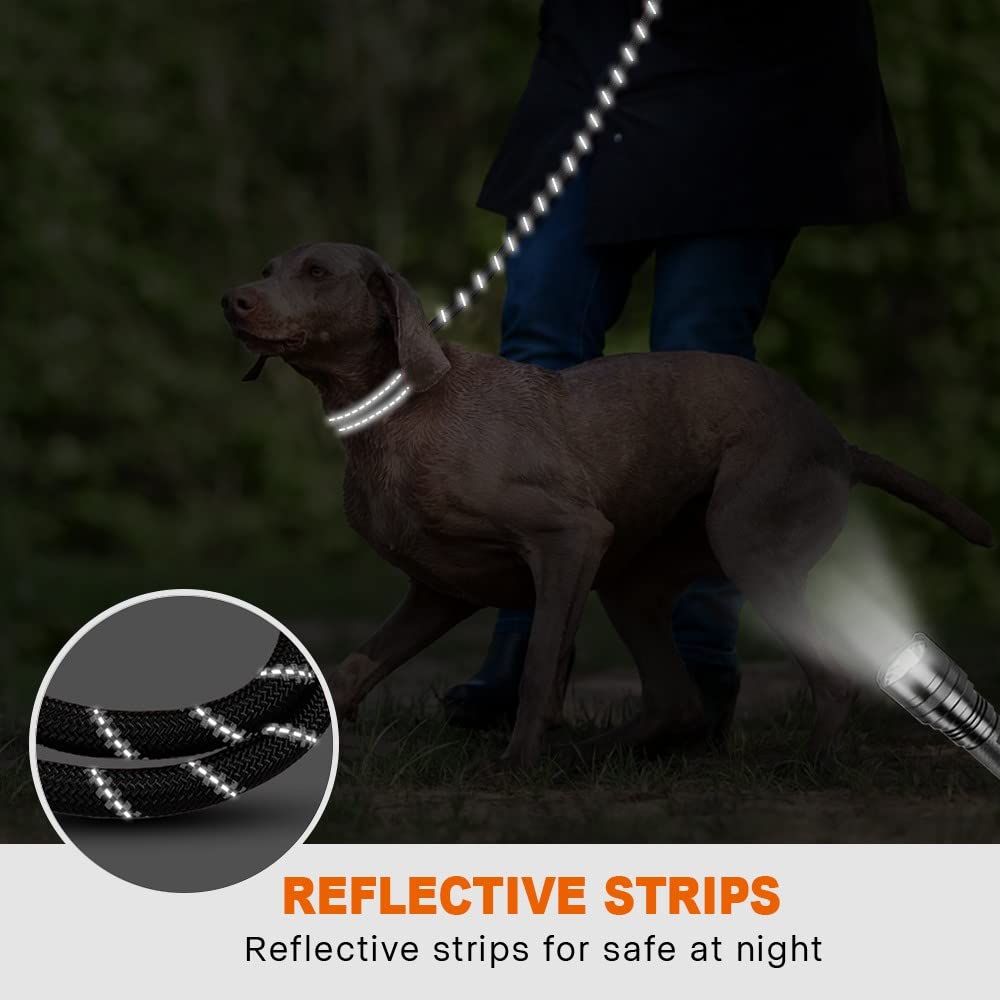 Dogs Leash Running Elasticity Hand Freely Pet Products Dogs Harness Collar Jogging Lead And Adjustable Waist Rope Puppy Leash Lead Training Padded Handle Reflective - 5 - CJ