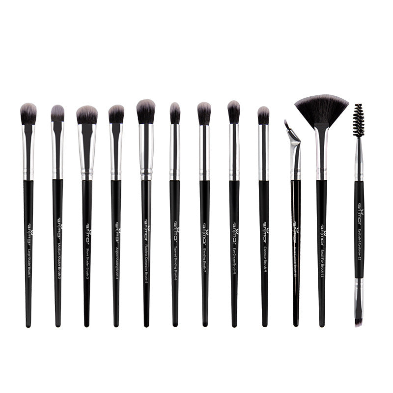 Anmor 12 makeup brushes - 0 - CJ