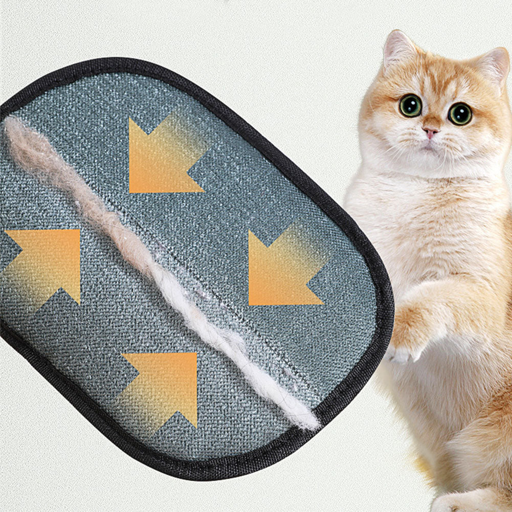 Pet Hair Remover Mitt Pet Hair Remover Gloves Deshedding Brush Glove For Dog Cat Rabbit With Long Short Curly Hair - 0 - CJ