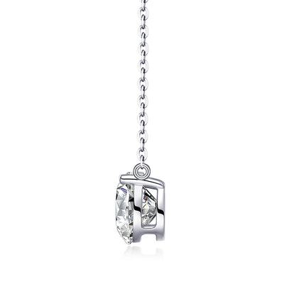 1Love Of Time - A Fashionable And Luxurious Diamond Jewelry Piece Set With 2 - carat Moissan Diamond S925 Sterling Silver And Platinum - plated Pendant Prohibit TikTok sales - 5 - cjdropshipping