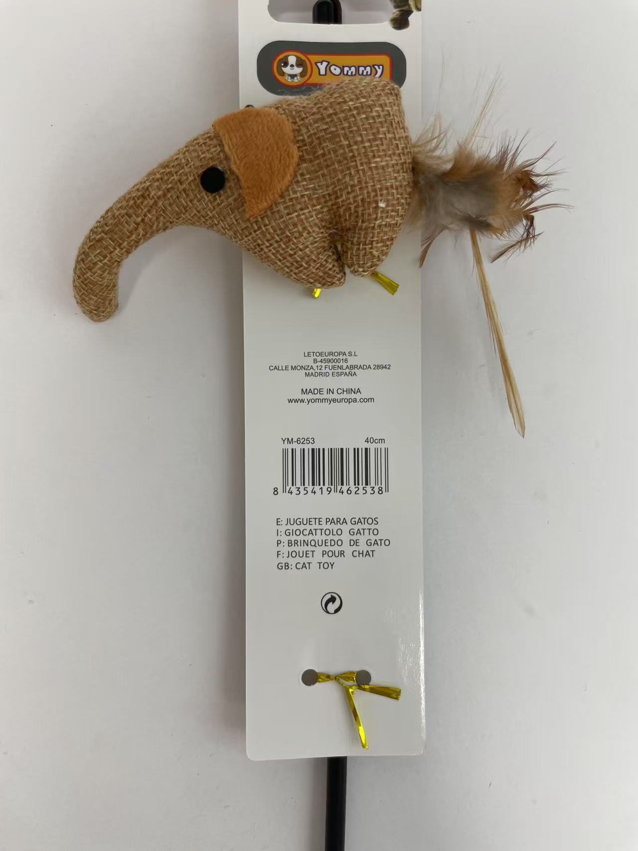 Elephant Cat Teasing Stick - 5 - CJ