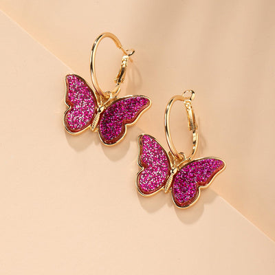 Fashion Simple Women Butterfly Studs - 0 - CJ