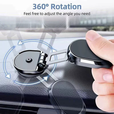 Magnetic Phone Holder For Car, Dashboard Car Phone Holder Mount Magnetic Stainless Steel Car Phone Holder - Dashboard Mount, Water - resistant, Rotatable - 5 - CJ