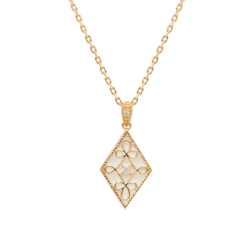 Luxury Retro Geometric Necklace - 4 - CJ