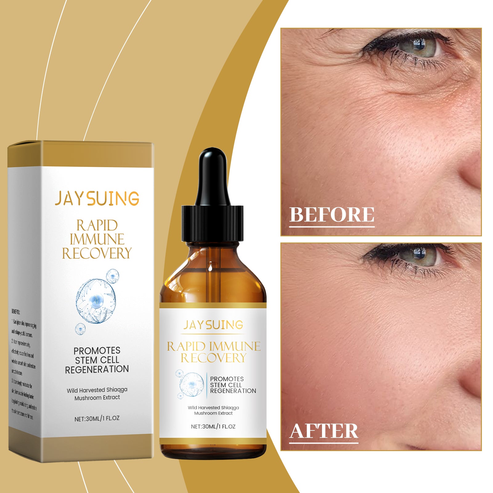 Jaysuing Face Serum, Hydrating And Moisturizing For Soft, Tender Skin - 5 - CJ