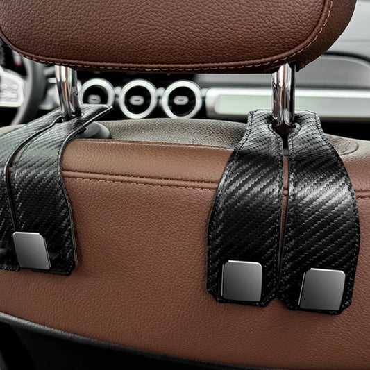Car Hook Car Seat Back Hook Hanger Hook Headrest Hook Purses Bags Clothes Sundries Hanger Clip Auto Car Accessories Organizer - 5 - CJ