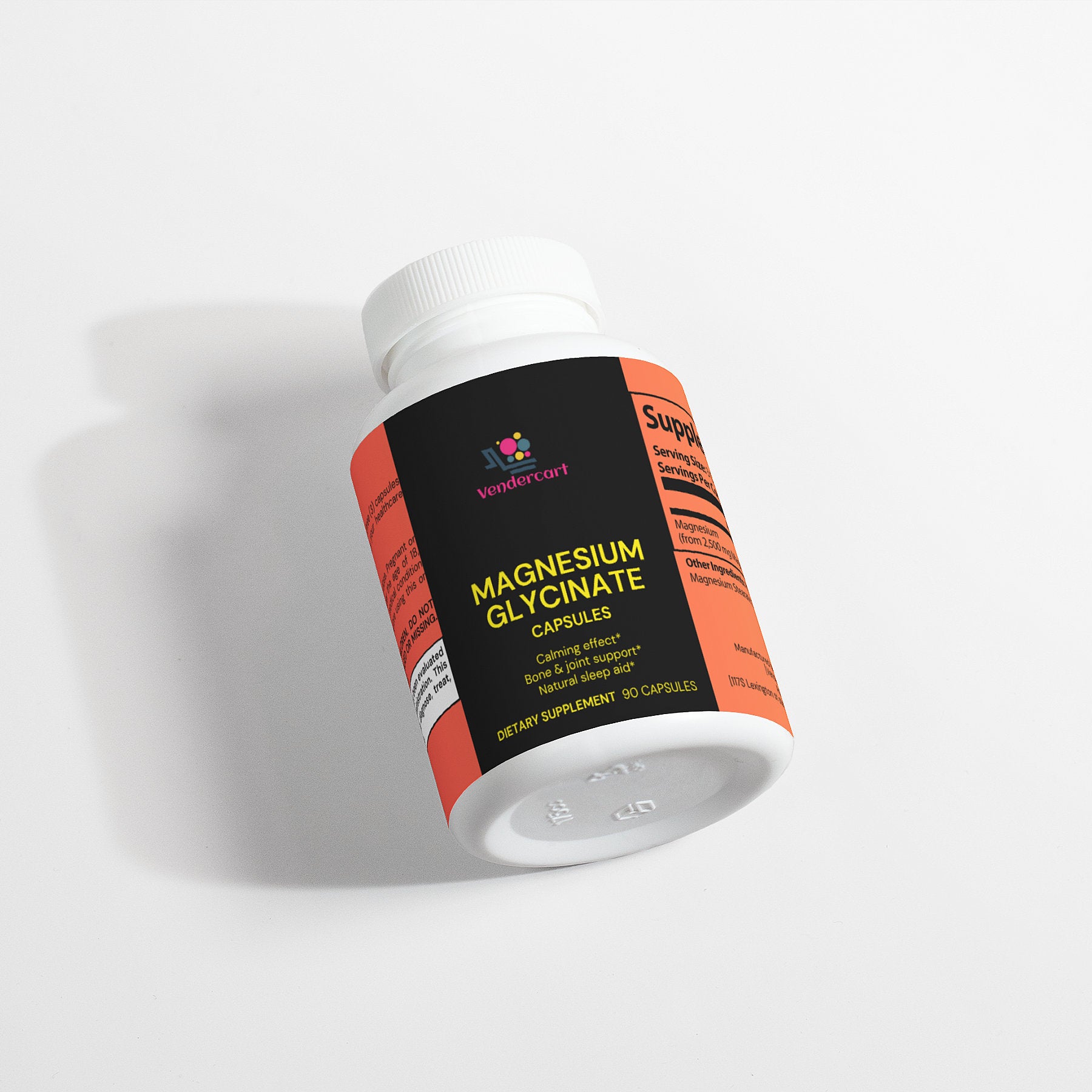 Magnesium Glycinate 90 Capsules - 5 - CJ