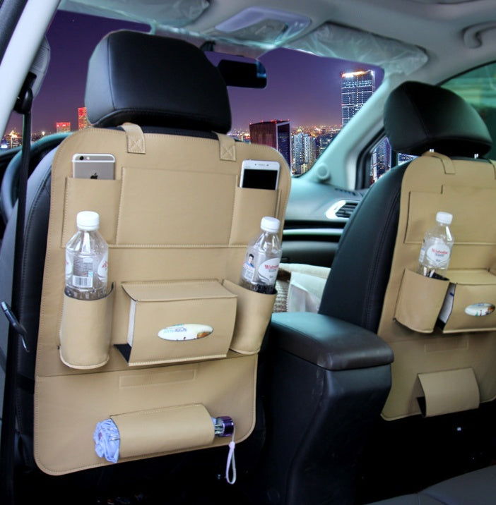 HQ Leather Car Seat Organizers - 0 - CJ