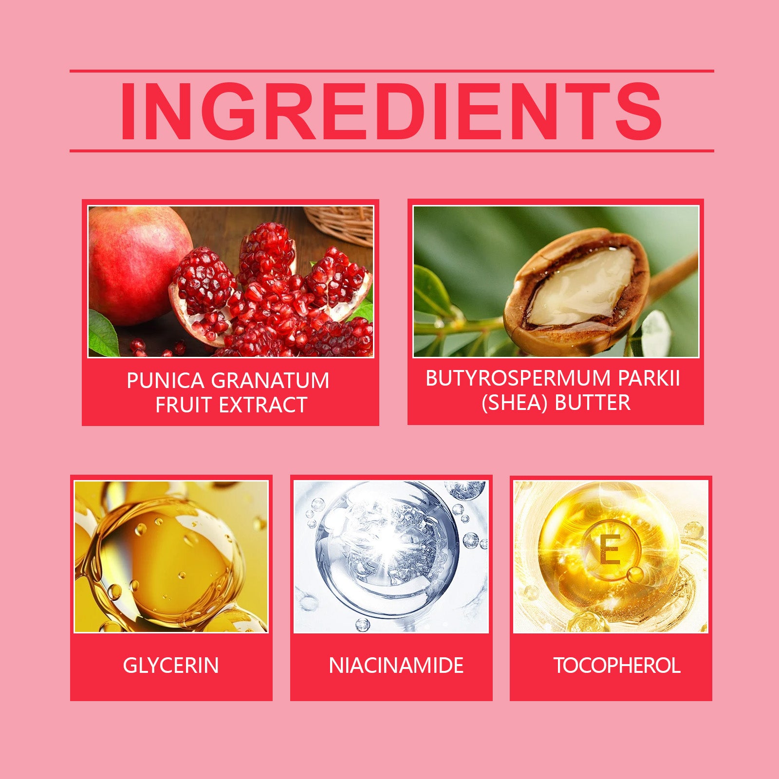 EELHOE Red Pomegranate Lip Mask, Moisturizes And Moisturizes Lips - 5 - CJ