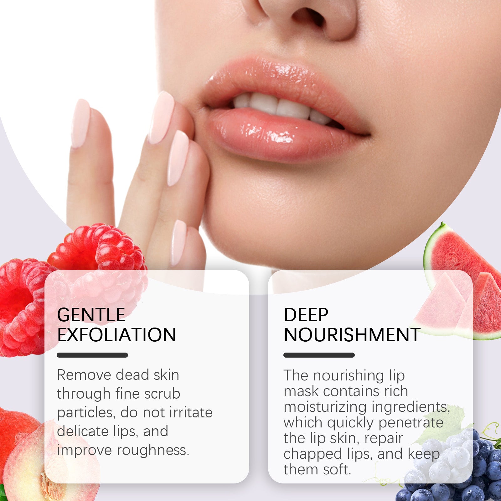 EELHOE Nourishing Lip Care Set, Moisturizing And Gentle, Hydrating Lip And Nourishing Lip Skin For Soft Lips.