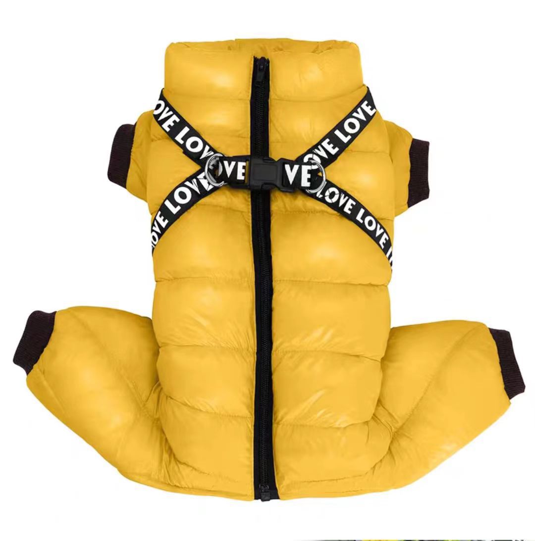Pet Thickened Windproof Four - legged Warm Clothing - 0 - CJ