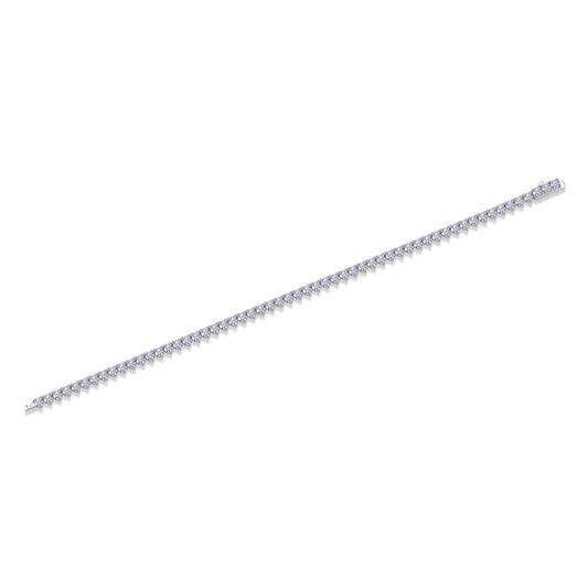 1Mark Luxury Fashion Mosan Diamond S925 Silver Bracelet Comparable To Natural Diamonds Prohibit TikTok sales - 5 - CJ