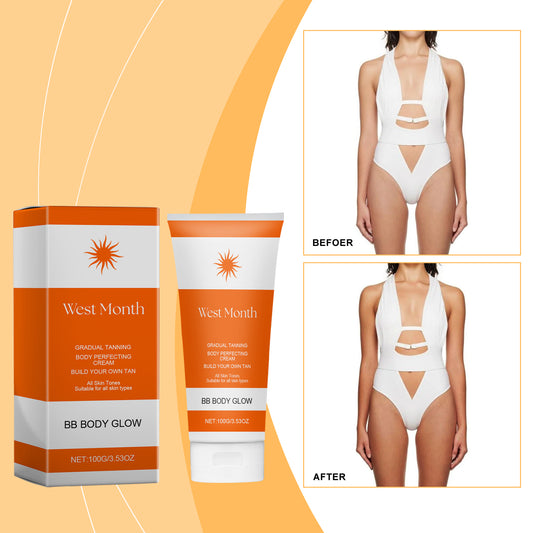 West Month Anti - Tanning Cream, Beach Anti - Tanning Cream For Tanning And Tan Skin Care Cream - 5 - CJ