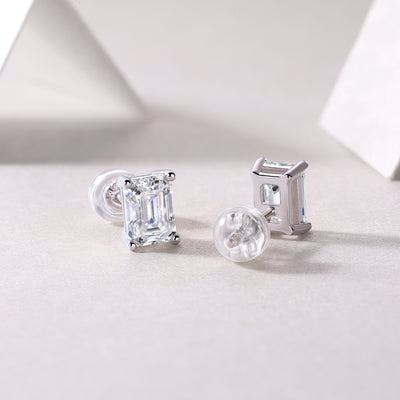 1Sink Into Luxury Fashion Diamond Earrings Studs Set With Mosan Diamond Silver Ornaments Prohibit TikTok sales - 5 - CJ