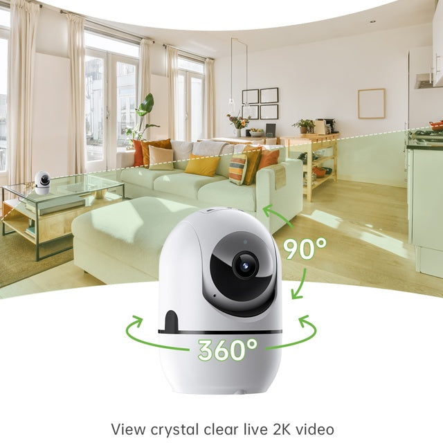 2 - way Video Call Network Camera PTZ WIFI Security Cam AI Smart Camera For Home Night Vision Wireless Indoor Camera - 5 - CJ