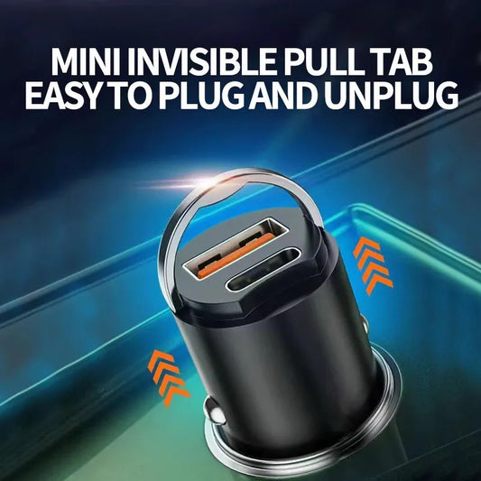 The Car Mini Charger Is Small And Does Not Take Up Space, Which Is Super Practical, Suitable For Multiple Models, And Super Efficient Charging. - 5 - cjdropshipping