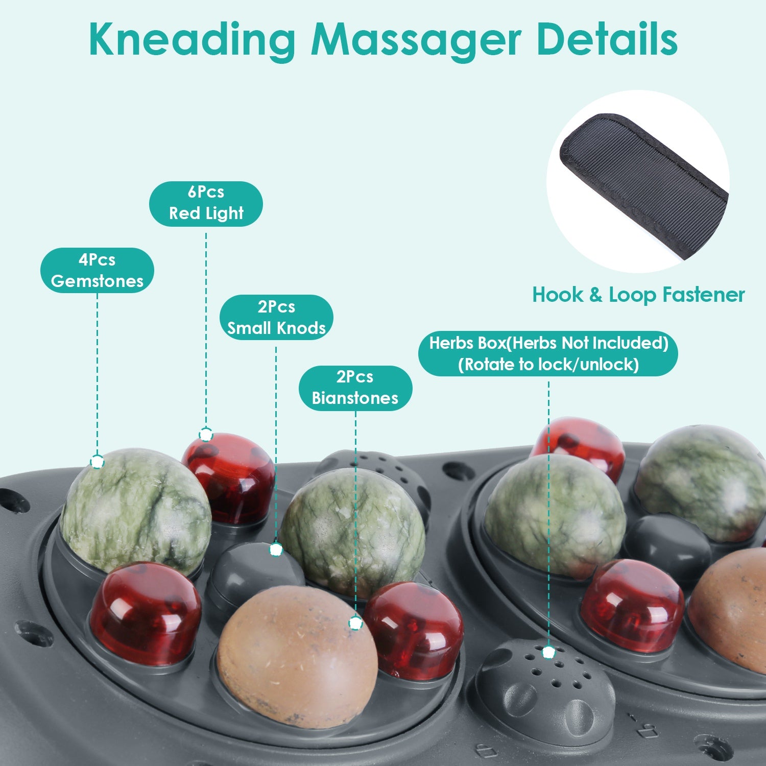 1Pc Abdominal Massager Anti Cellulite Remover Machine Electric Stomach Tummy Massager Automatic Bian Stone Kneading Massager With 5 Modes 3 Heat 3 Speeds 3 Timers For Belly Flattening Indigestion Stom - 5 - CJ