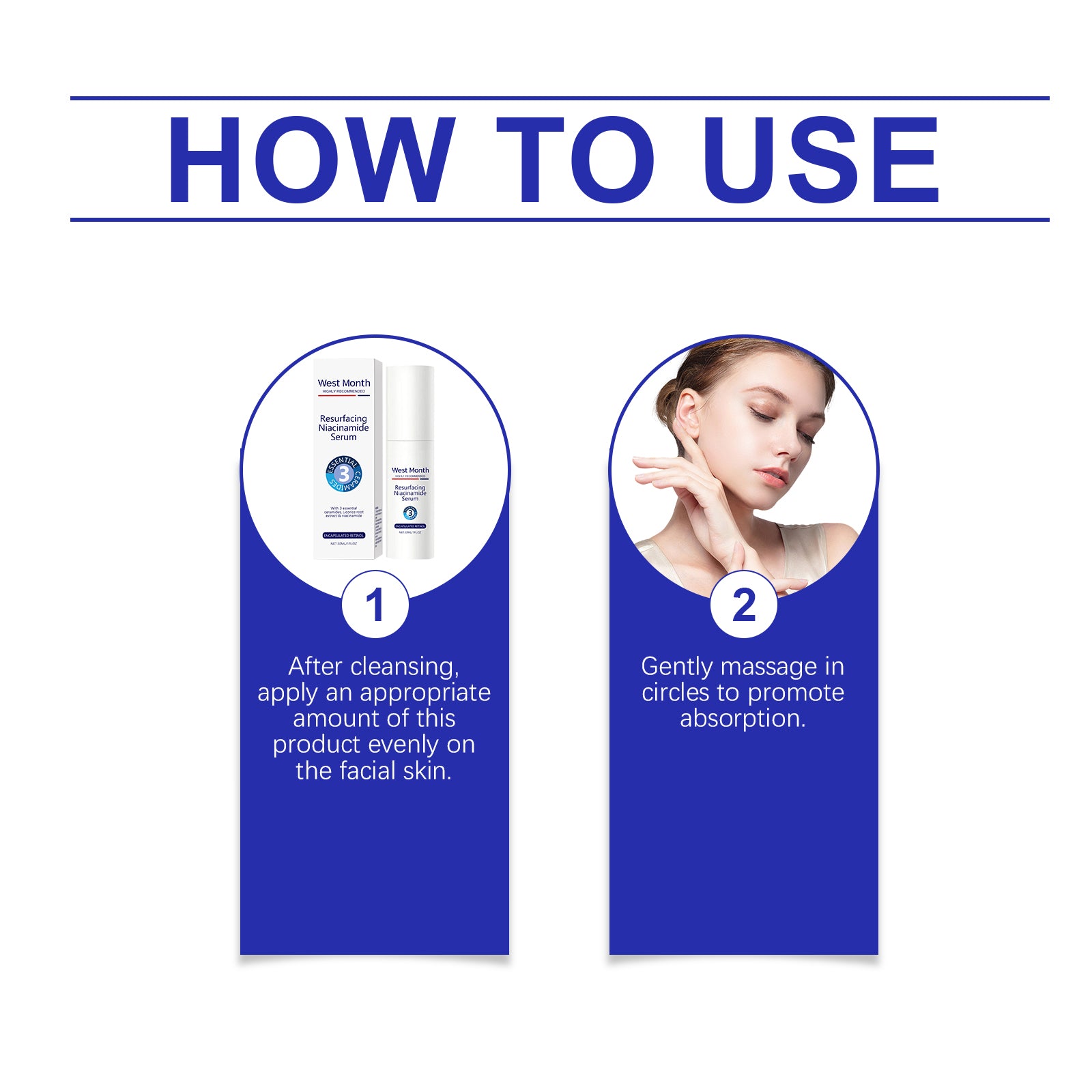 West&Month Nicotinamide Essence Emulsion, Nicotinamide Multi - Emulsion Hydrates, Moisturizes, Brightening, Silken And Tender Skin - 5 - CJ