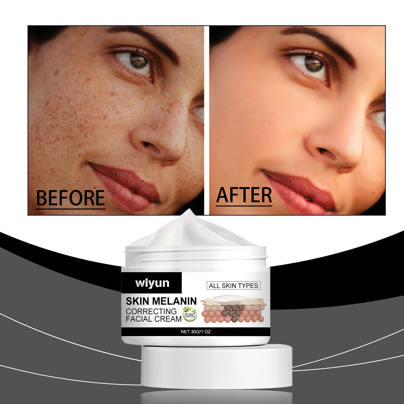 Wiyun Moisturizing Face Cream, Skin Care Moisturizing And Moisturizing To Enhance Skin Hydration Natural Gloss Facial Moisturizer - 5 - CJ