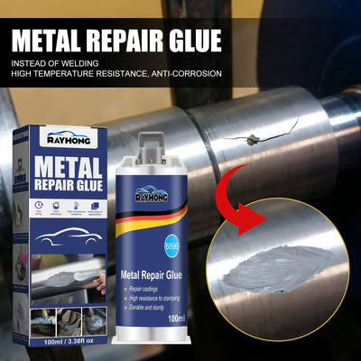 Ruihong Metal Casting Glue 100ml High Temperature Resistant Welding Glue Strong Electric Welding Glue For Metal Castings With Sand Holes, Porosity And Cracks - 5 - cjdropshipping