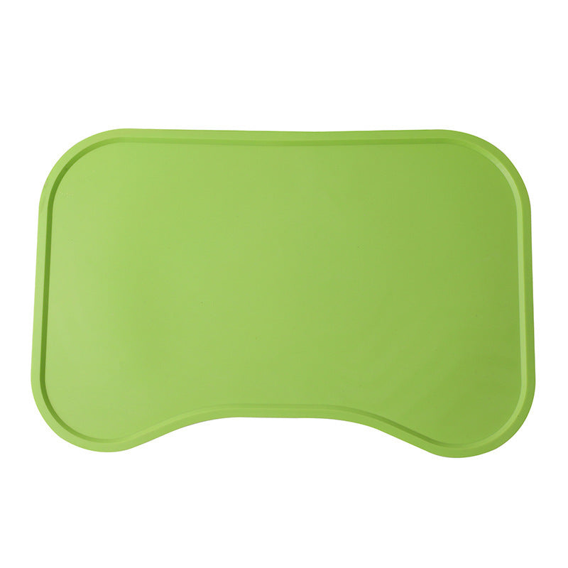 Dog Food Mat For Floors Waterproof,Thicker Cat Food Mat Non - Slip,Dog Bowl Mats For Food And Water,Pet Feeding Mat Silicone,Raised Edges To Prevent Tray For Dog Bowls - 5 - CJ