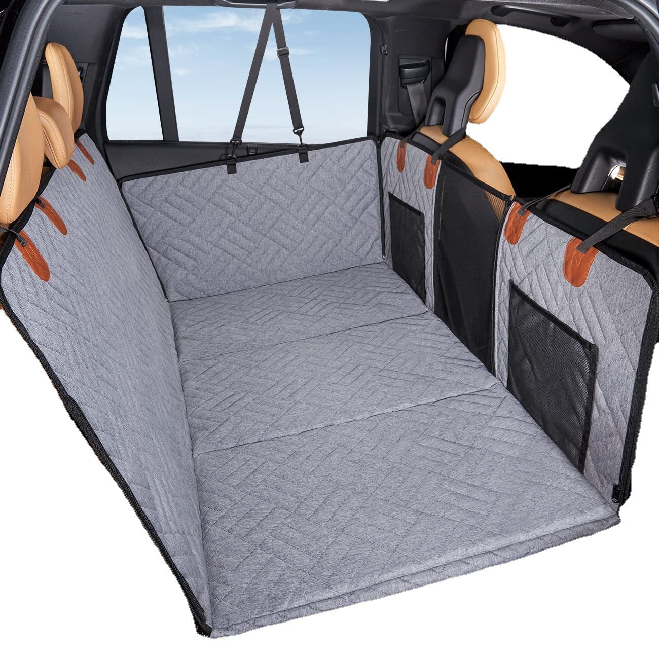 Car Dog Bed Waterproof And Hard - wearing Car Cushions For Pets - 0 - CJ