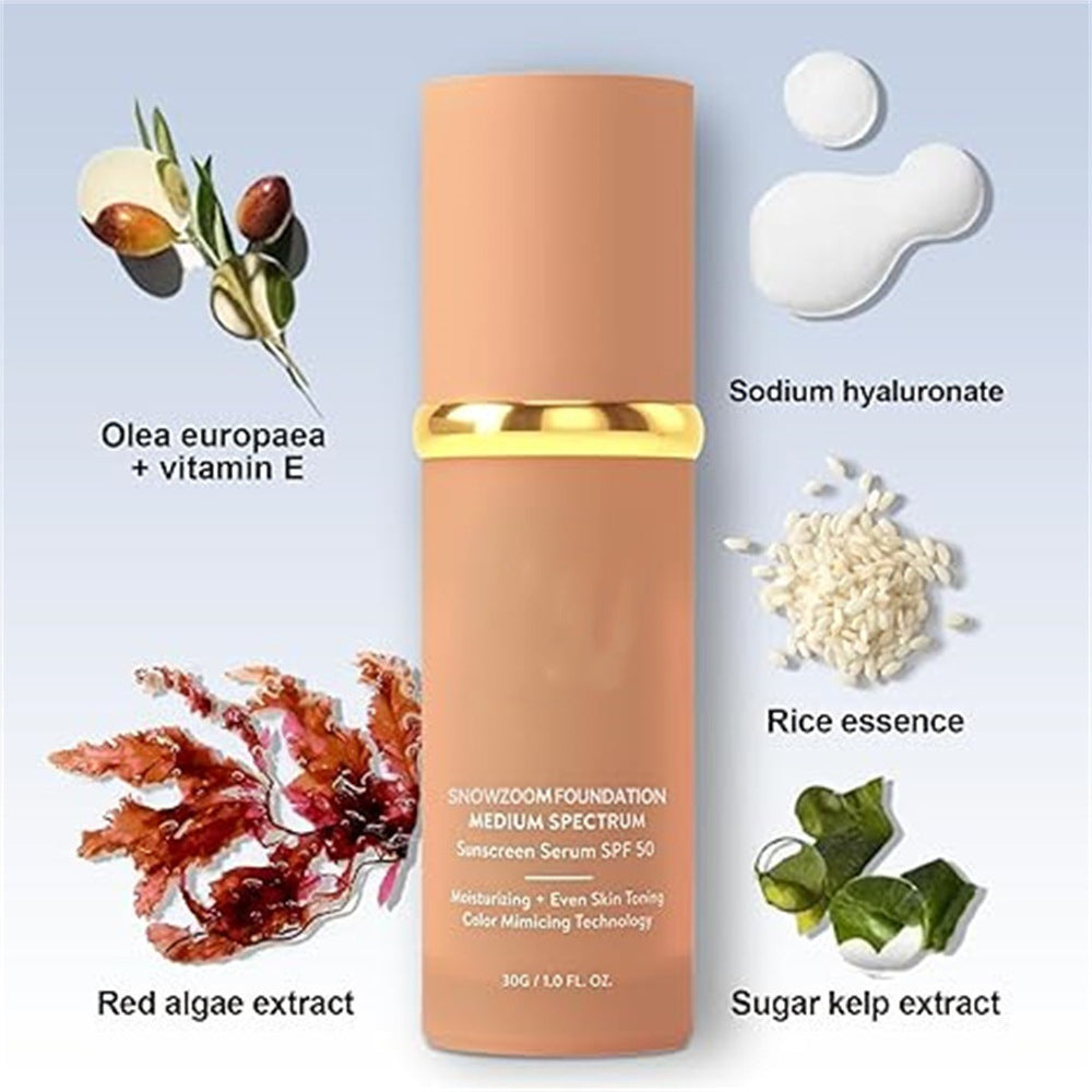 4 - in - 1 Color - Changing Foundation Liquid, Long - Lasting, Non - Cakey, Moisturizing, Concealing 4 - in - 1 Foundation - 4 - CJ