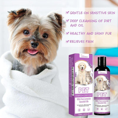 Yegebang Pet Shampoo And Shower Gel Relieves Itchy Skin And Leaves Hair Smooth And Untangled - 5 - CJ