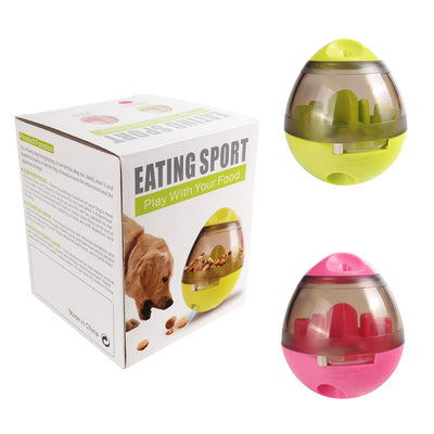 Pet Food Feeder Dispenser Funny Toy - 0 - CJ