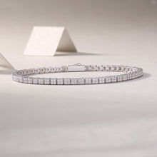 1Piano Poet Luxurious Fashion Set Mosan Diamond S925 Silver Bracelet Rivaling Natural Diamonds Prohibit TikTok sales - 5 - CJ
