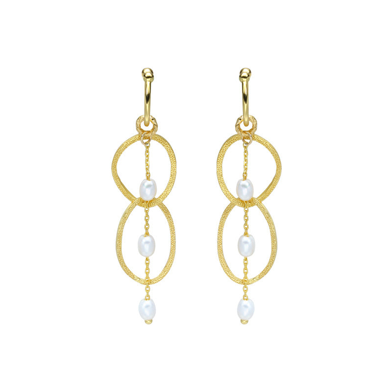 Ring Pearl Ear Clip Without Ear Hole - 4 - CJ