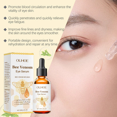 OUHOE Bee Venom Eye Serum, Gently Moisturizes And Protects Skin Eye Daily Care Serum - 5 - CJ