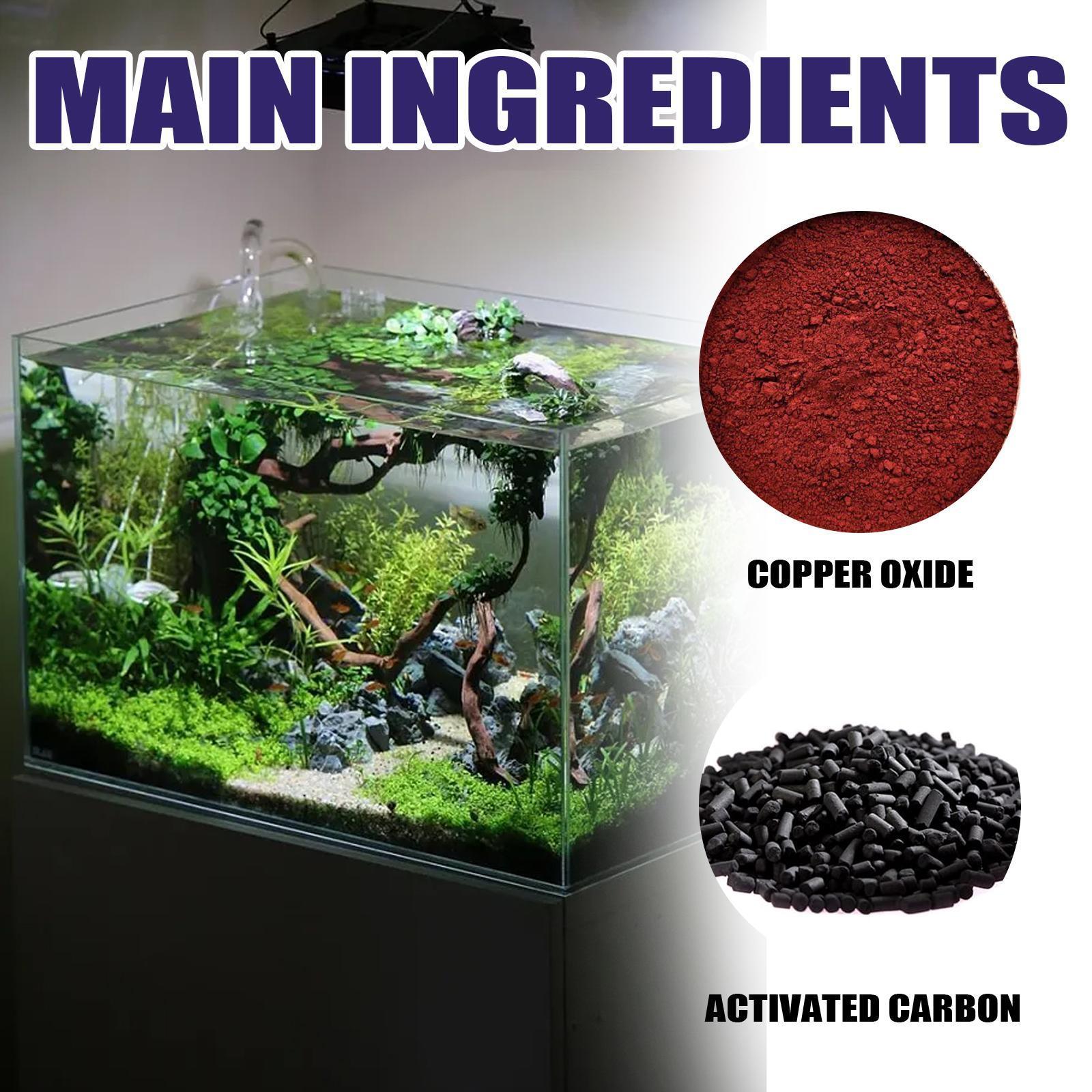 Igbondigal Lichen Fish Tank Cleaning Supplies Algaecide To Remove Moss And Green Water Algae - 5 - CJ