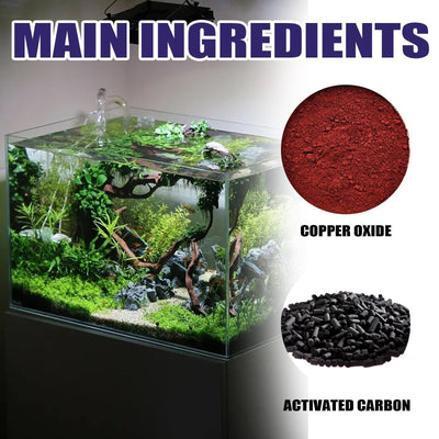 Igbondigal Lichen Fish Tank Cleaning Supplies Algaecide To Remove Moss And Green Water Algae - 5 - CJ