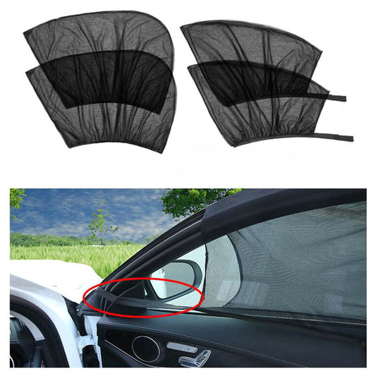 Car Front&Rear Side Curtain Sun Visor Shade Mesh Cover Insulation Anti - mosquito Fabric Shield UV Protector Car Accessories Car Side Window Sunshades Window Screen Door Covers UV Protector - 5 - CJ