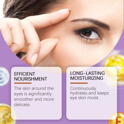 Hoygi Eye Serum Moisturizes Eye Skin Brightening, Hydrating And Moisturizing Daily Massage Treatment Serum - 5 - CJ