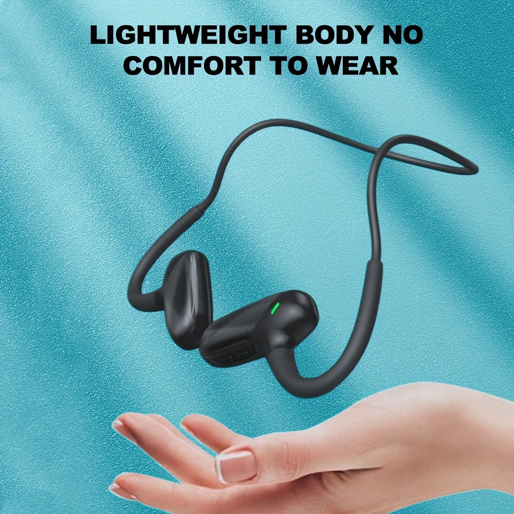 Open,design Bone Conduction Headphones, Wireless Headset, Comfortable To Wear, High - definition Sound Quality, Designed For Running And Sports, Long Battery Life, Stylish And Lightweight - 5 - CJ