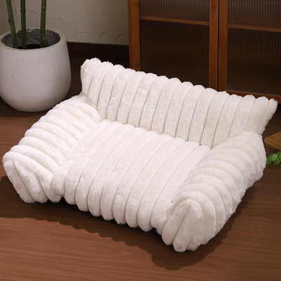 Cat Sofa Rabbit Plush Pet Thickened Large Kennel - 0 - CJ