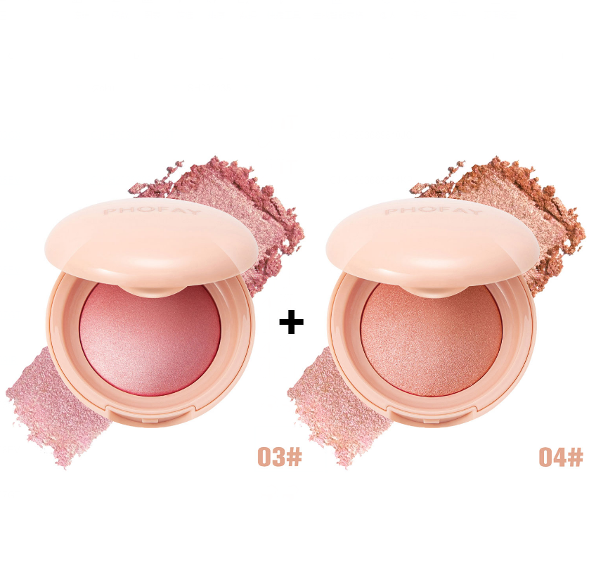 PHOFAY Luminous Powder Blush - 4 - CJ - 03and04 Color - CJCZ203768209IR