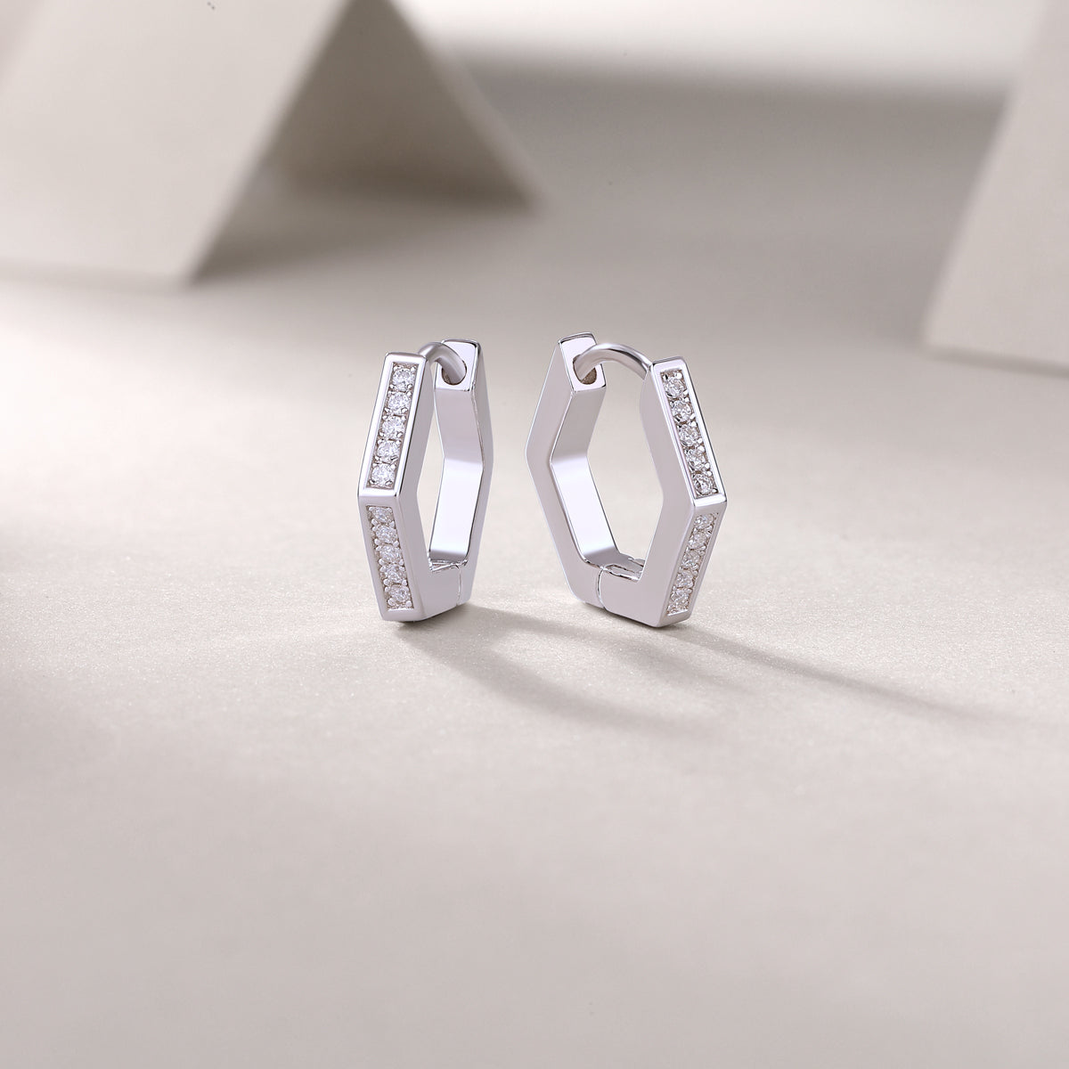 1State Of Mind - Fashionable And Luxurious Diamond Jewelry Set With Moissanite S925 Sterling Silver And Platinum - plated Stud Earrings Prohibit TikTok sales - 5 - cjdropshipping