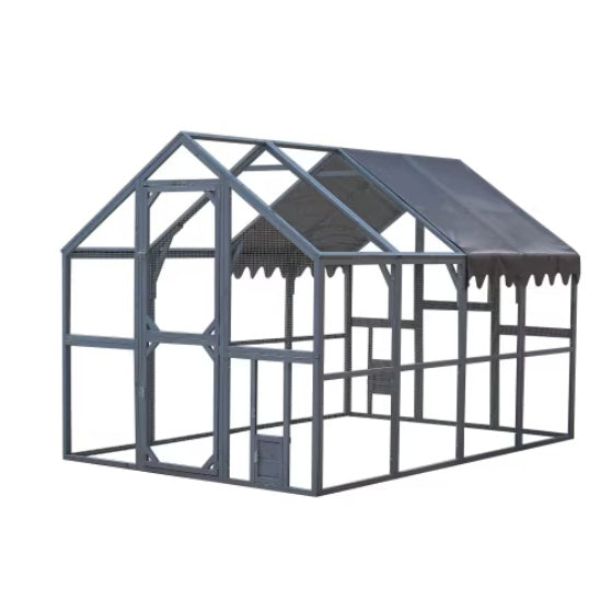 Outdoor Chicken Coop Fence - 5 - CJ