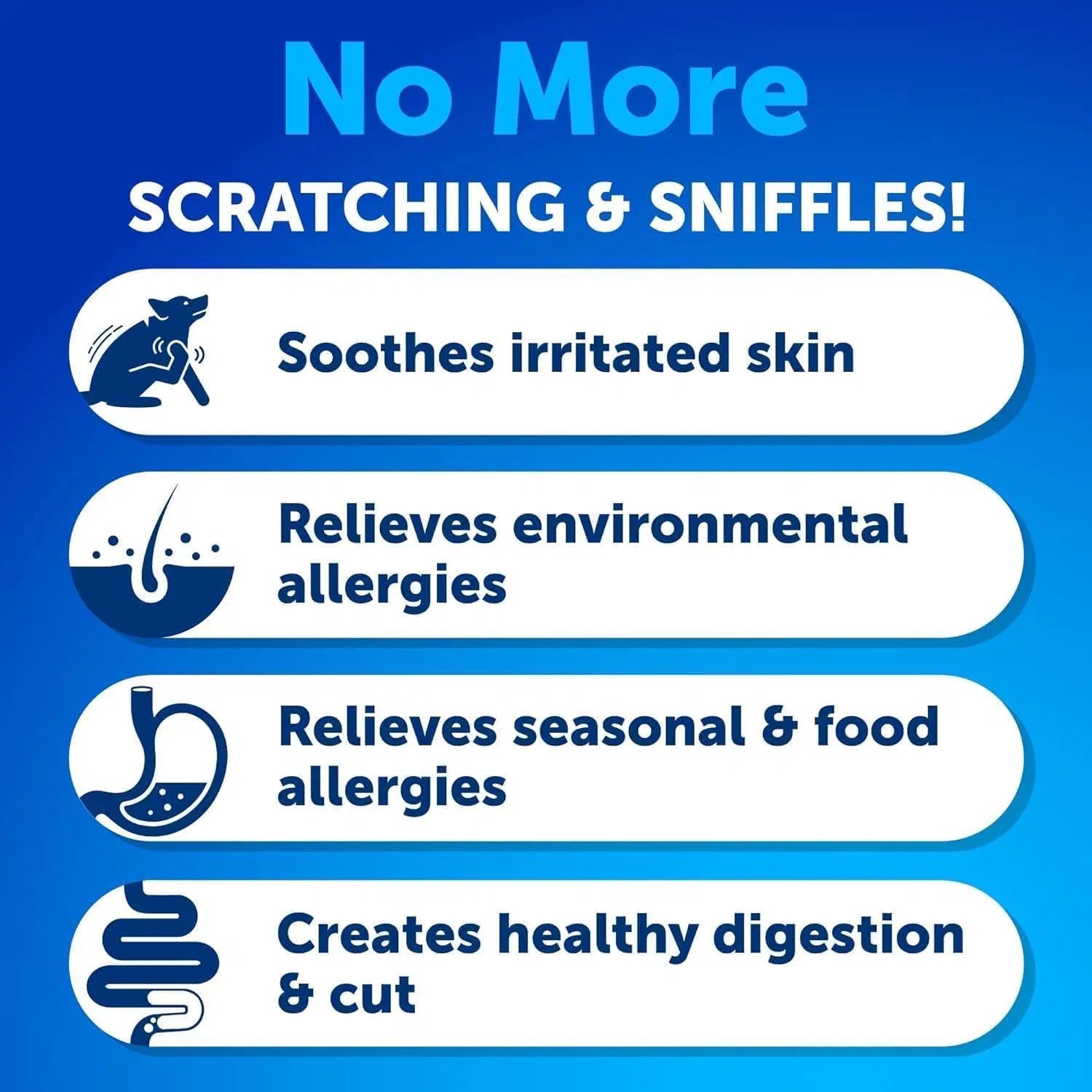 Dog Allergy Relief Chews Itching Skin Relief For Dogs Fish Oil 3 Seasonal Allergies Pills Skin & Coat Anti ItchHot Spots Treatment Canine Immune Health Supplement 120 Soft Treats - 5 - CJ