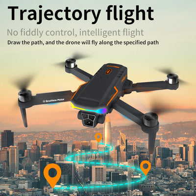 Drone F168 Brushless Optical Flow Obstacle Avoidance Aerial Photography Quadcopter Long - Endurance Remote Control - 5 - CJ