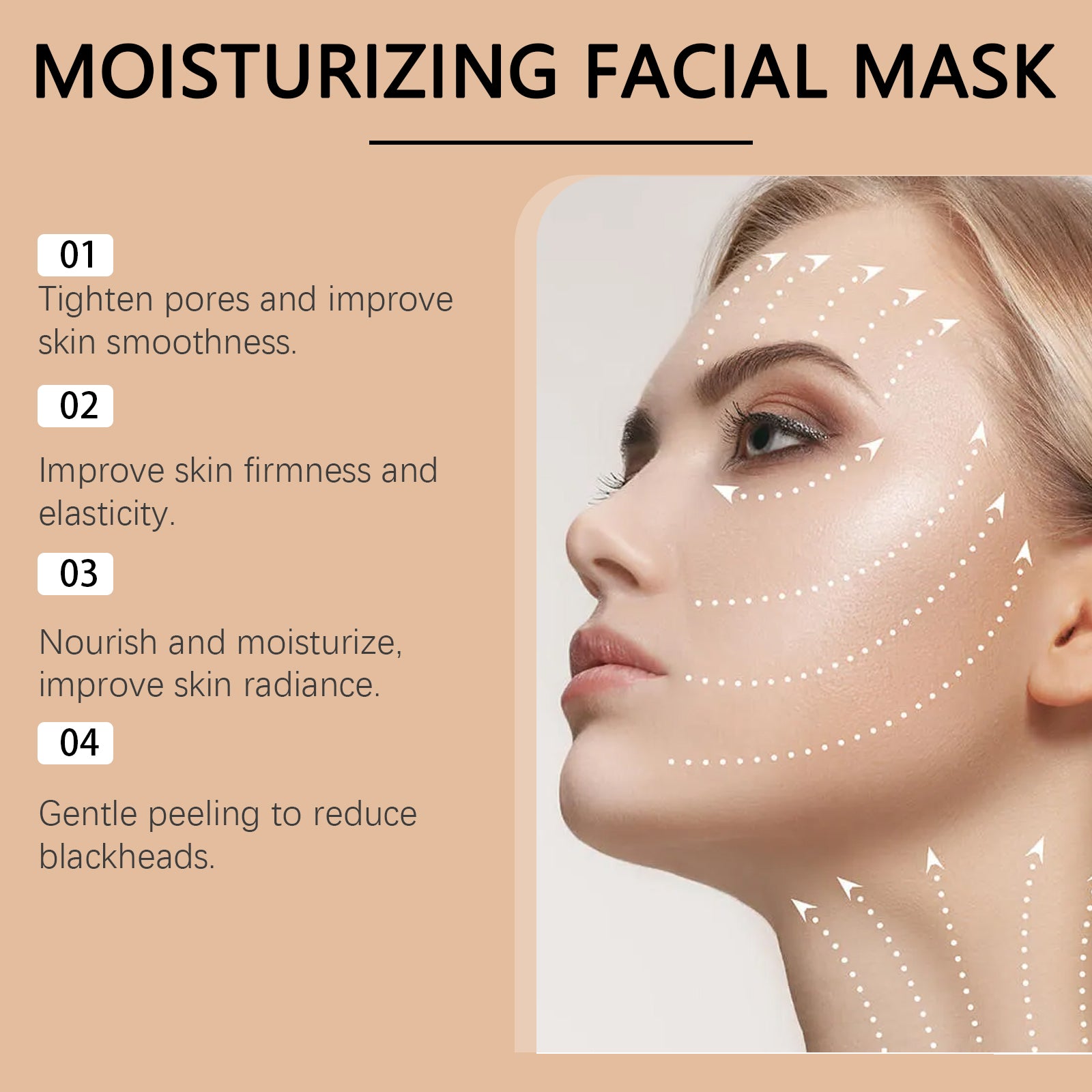 Ouhoe Collagen Peel Mask Moisturizes And Brightens Skin Tone And Reduces Fine Lines Peel Mask - 5 - CJ