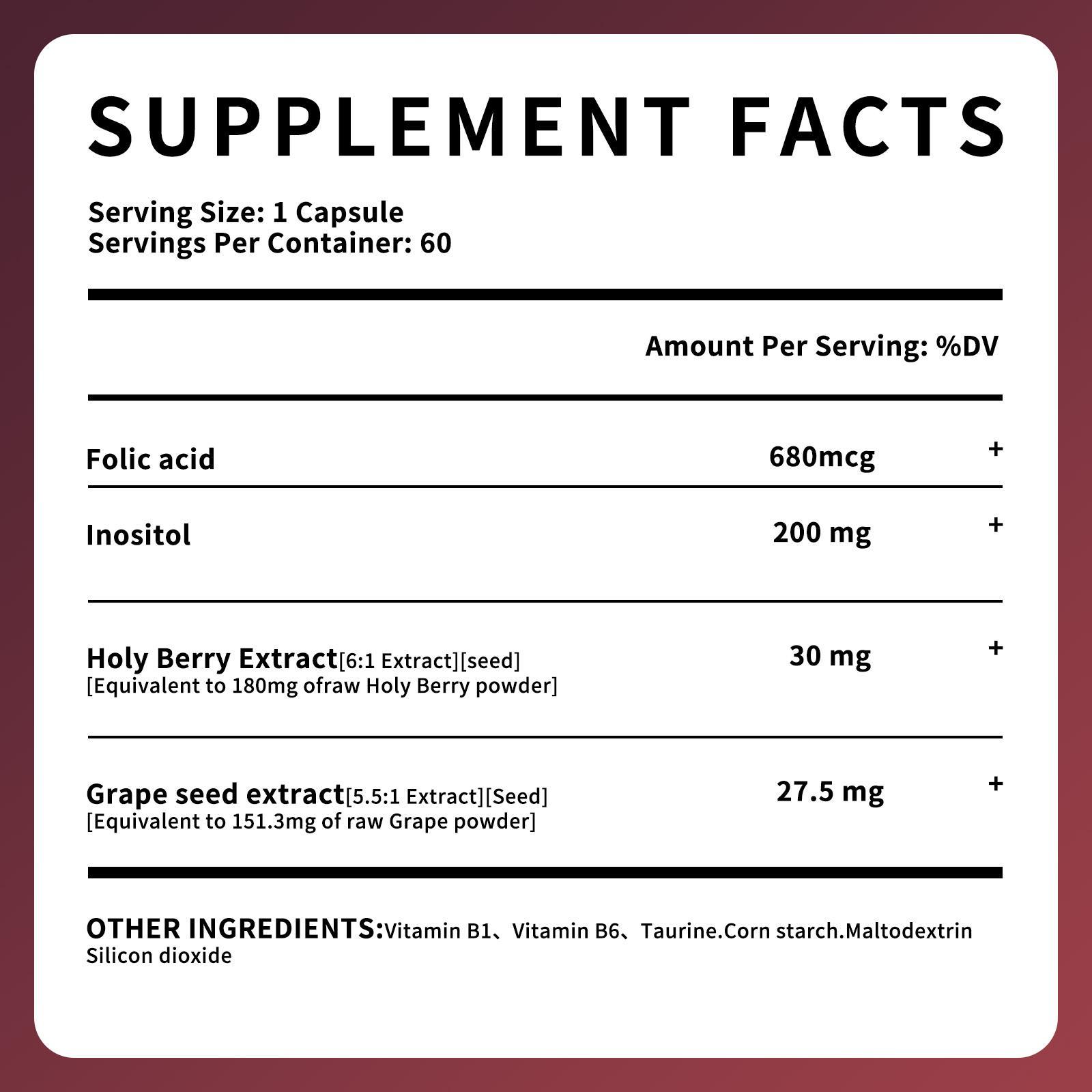 Women's Multivitamin, Multidimensional Mineral Supplement, Revitalizes Energy, Improves Mood, Nourishes Hair, Skin And Nails - 5 - CJ