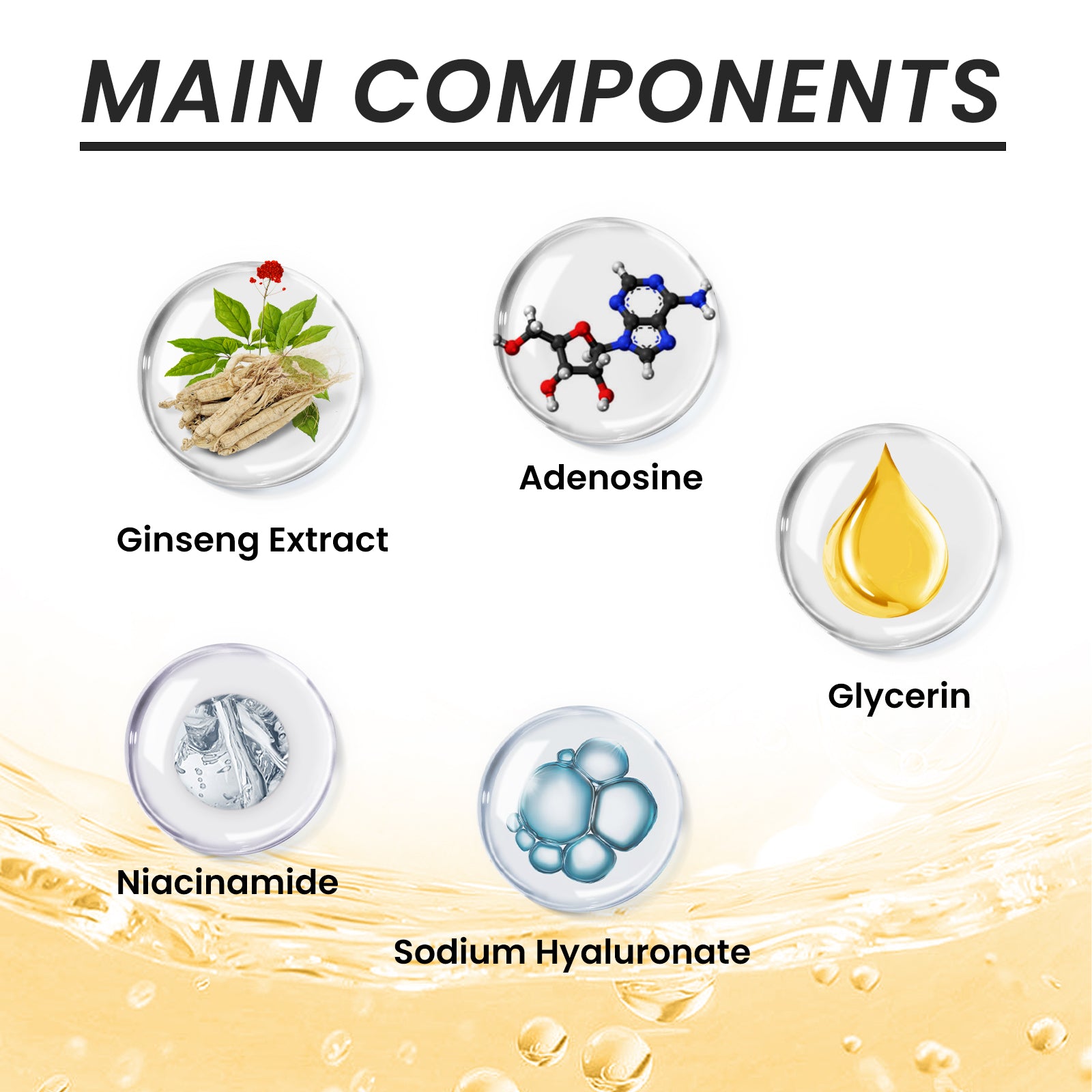 Jaysuing Ginseng Water Brighten, Moisturize, Repair Dull Skin, Diminish Fine Lines, Anti - Wrinkle - 5 - CJ