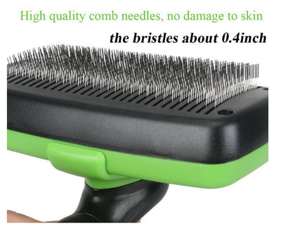 Pet Self Cleaning Slicker Brush - 0 - CJ