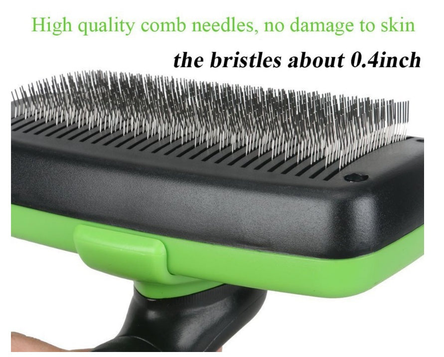 Pet Self Cleaning Slicker Brush - 0 - CJ